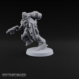 Drop Zone Reached Human Jump Pack Soldier B — Pistol and Shield