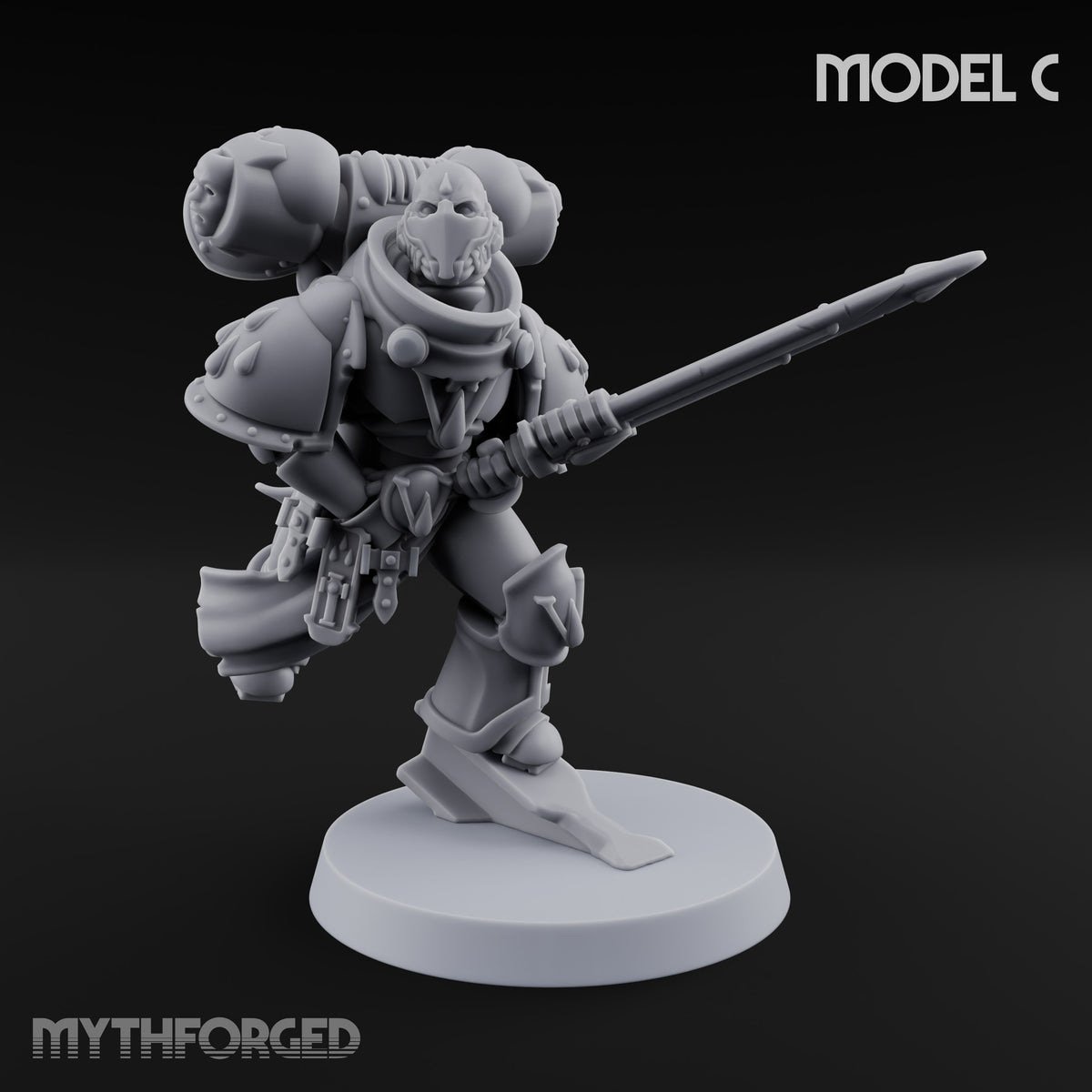Drop Zone Reached Human Jump Pack Soldiers — C · Greatsword + Greatsword