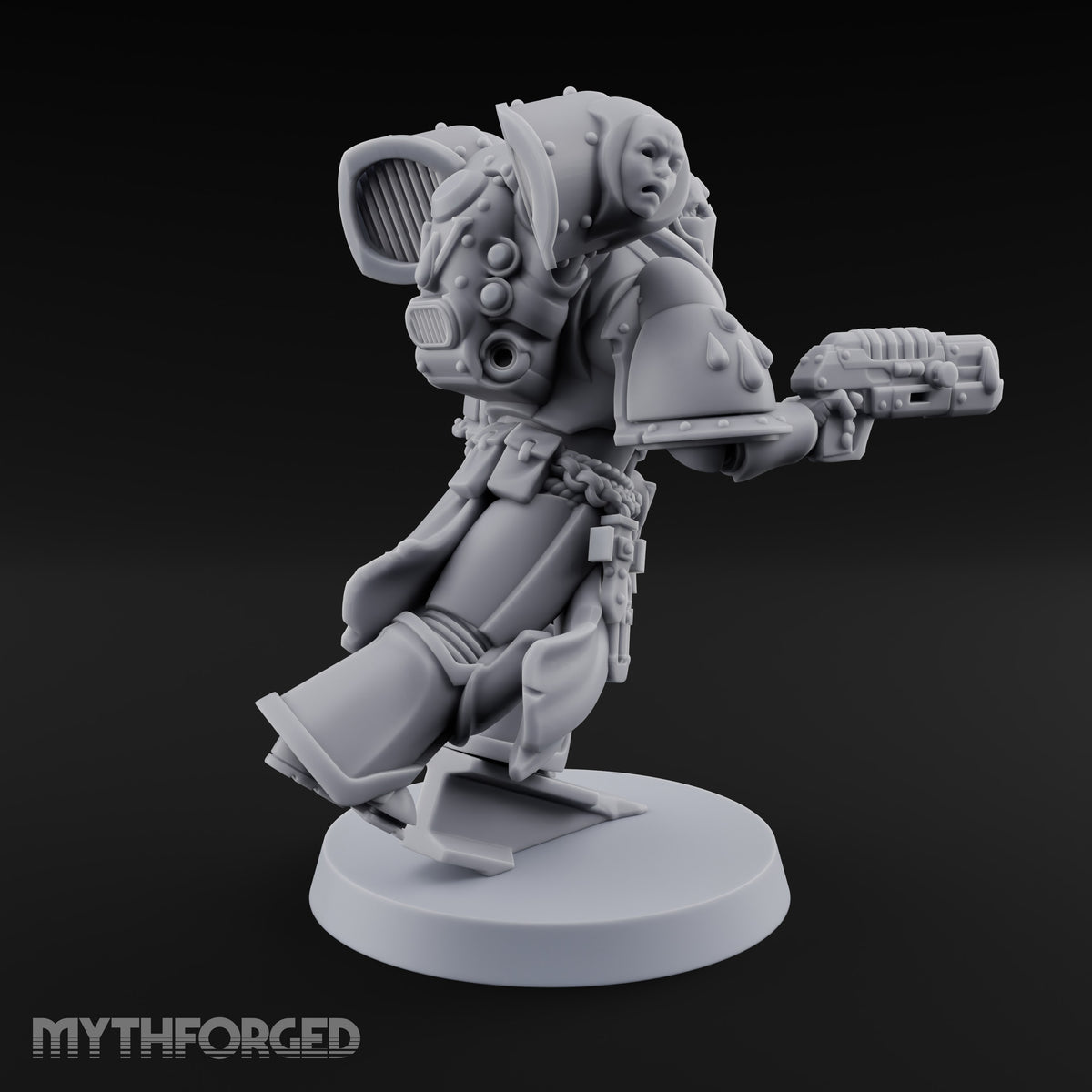 Drop Zone Reached Human Jump Pack Soldiers — C · Greatsword + Pistol and Power Fist