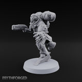 Drop Zone Reached Human Jump Pack Soldier C — Pistol and Power Fist
