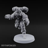 Drop Zone Reached Human Jump Pack Soldier C — Pistol and Power Fist