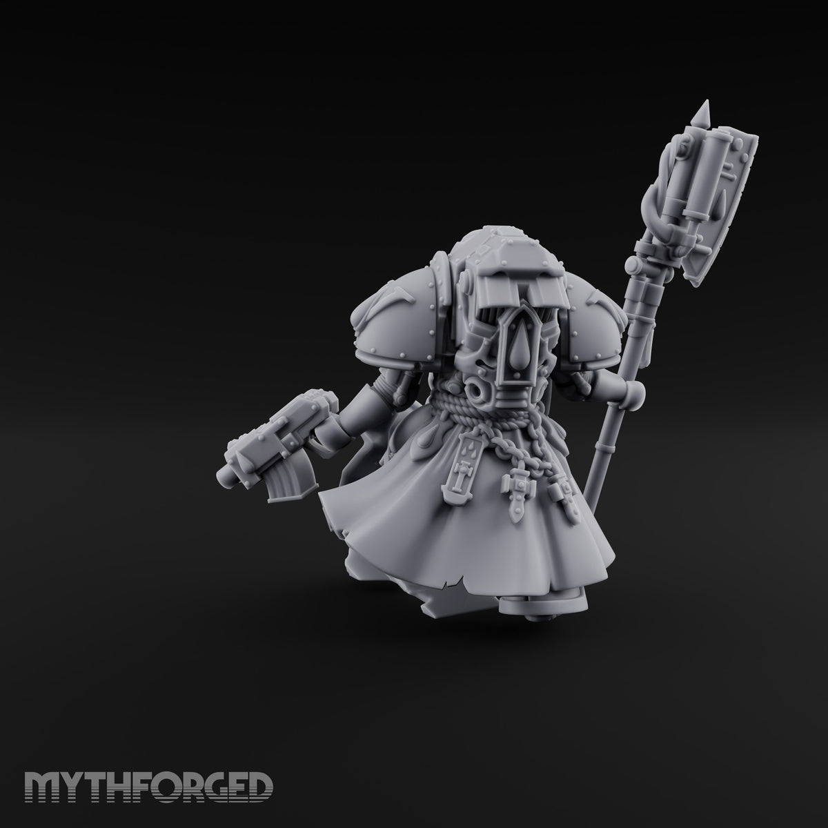 Faces Remember Every Sin Human Armoured Axe and Pistol Warrior — 1