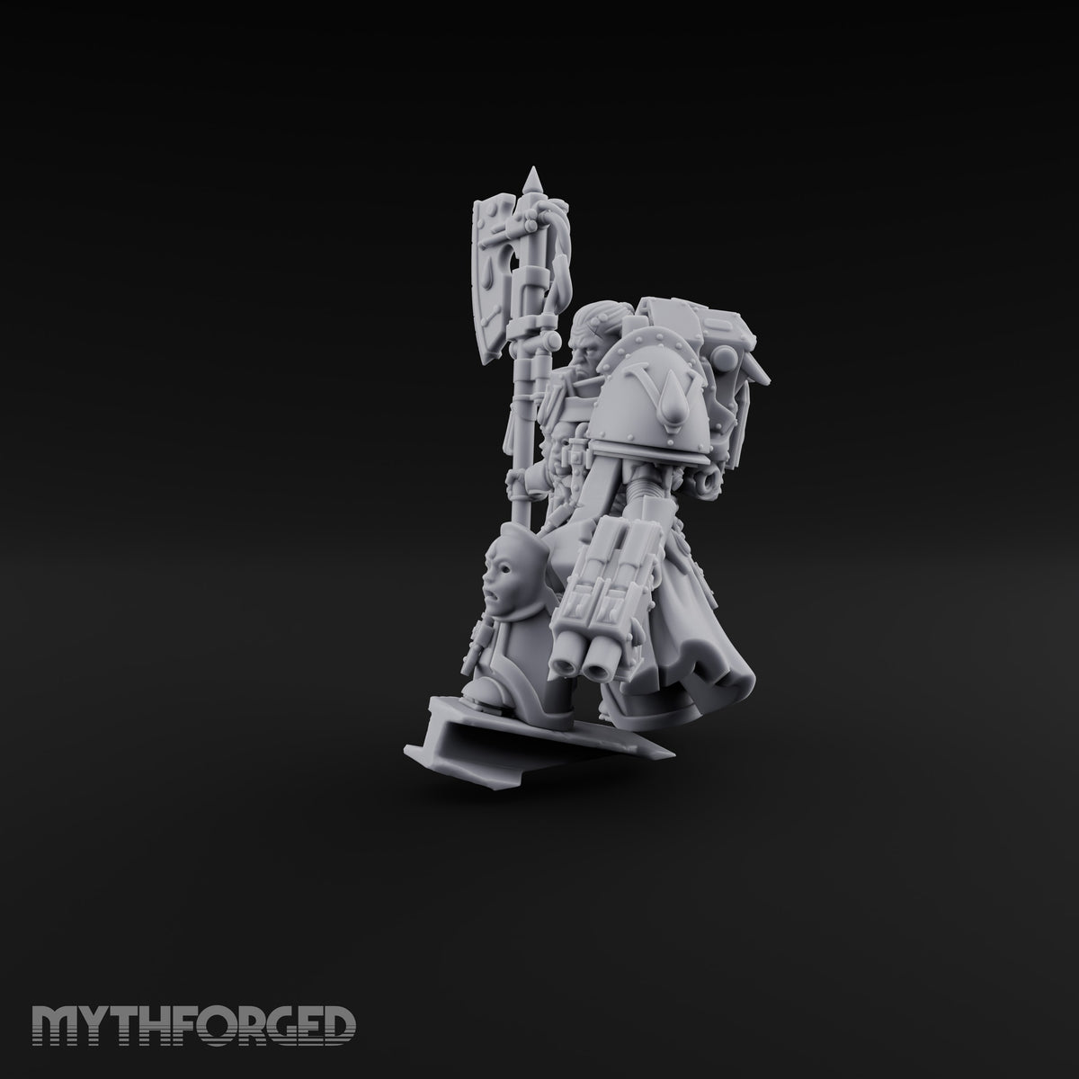 Faces Remember Every Sin Human Armoured Axe and Pistol Warrior — 1