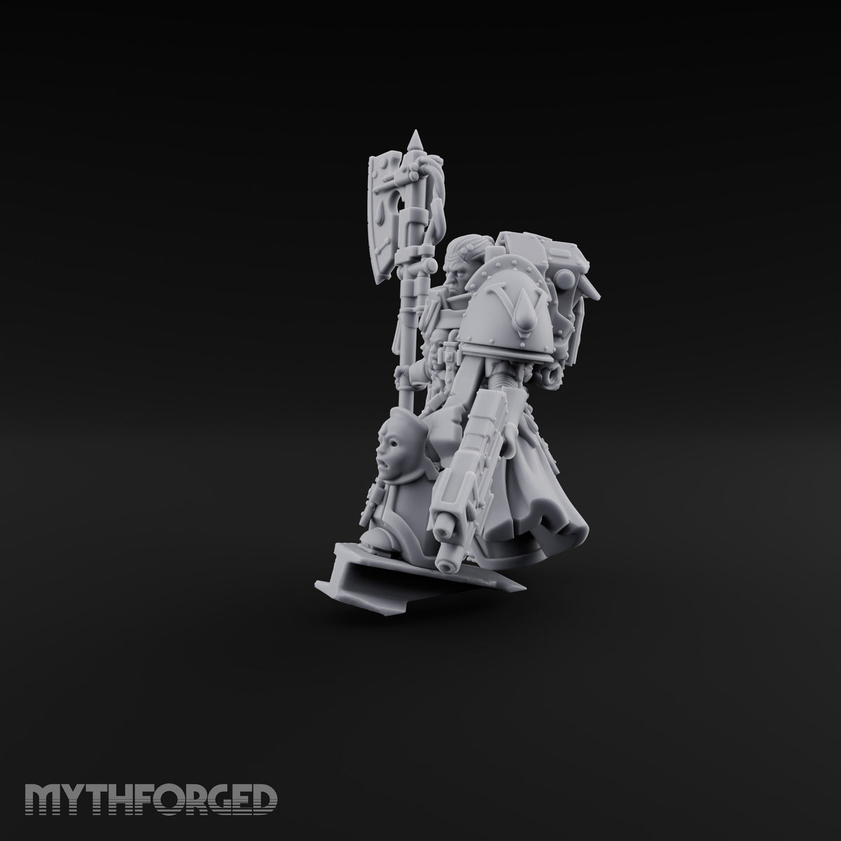 Faces Remember Every Sin Human Armoured Axe and Pistol Warrior — 2