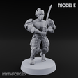 Locked And Loaded Cyber Ninjas E Miniature for Dungeons and Dragons, Pathfinder or other TTRPGs