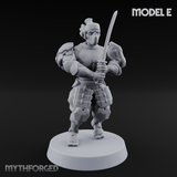 Locked And Loaded Cyber Ninjas E Miniature for Dungeons and Dragons, Pathfinder or other TTRPGs