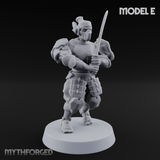 Locked And Loaded Cyber Ninjas E Miniature for Dungeons and Dragons, Pathfinder or other TTRPGs