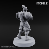 Locked And Loaded Cyber Ninjas E Miniature for Dungeons and Dragons, Pathfinder or other TTRPGs
