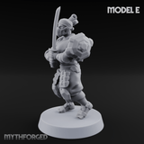 Locked And Loaded Cyber Ninjas E Miniature for Dungeons and Dragons, Pathfinder or other TTRPGs