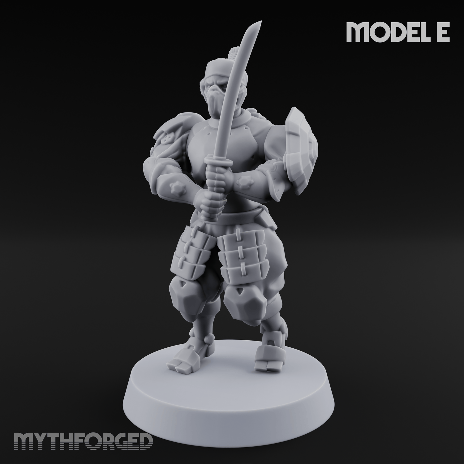Locked And Loaded Cyber Ninjas E Miniature for Dungeons and Dragons, Pathfinder or other TTRPGs