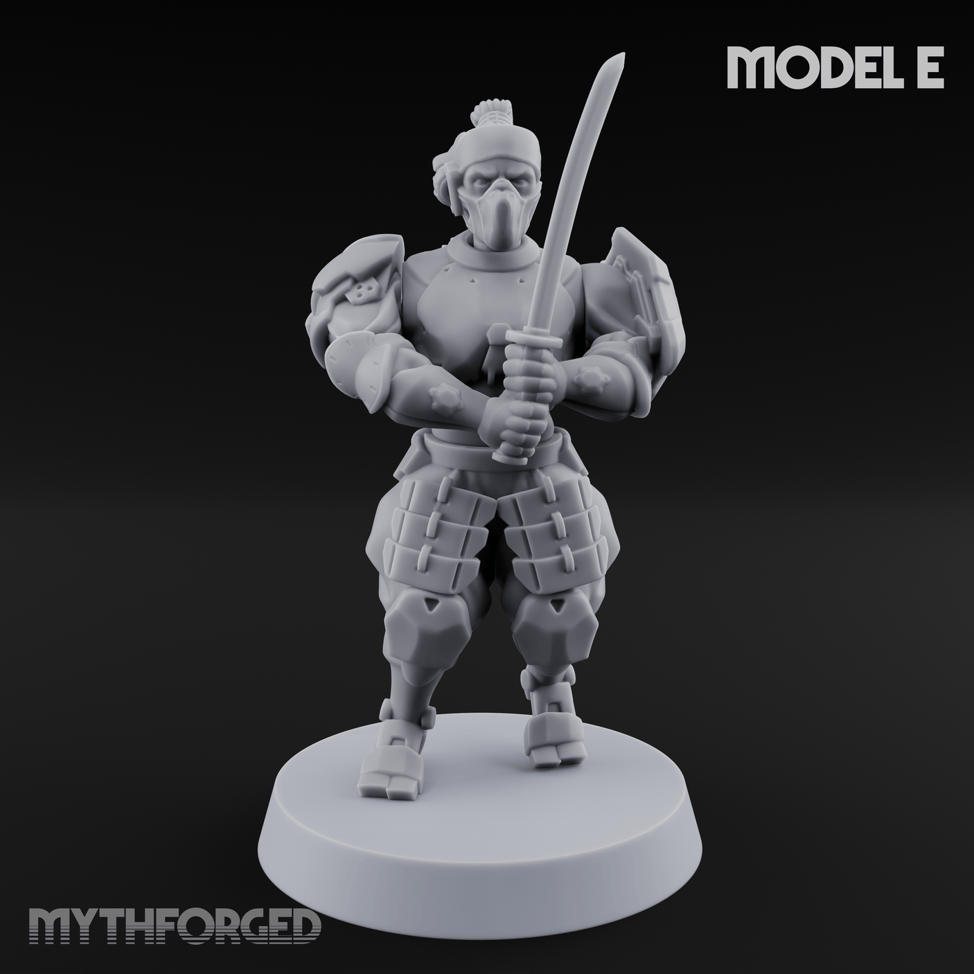 Locked And Loaded Cyber Ninjas E Miniature for Dungeons and Dragons, Pathfinder or other TTRPGs
