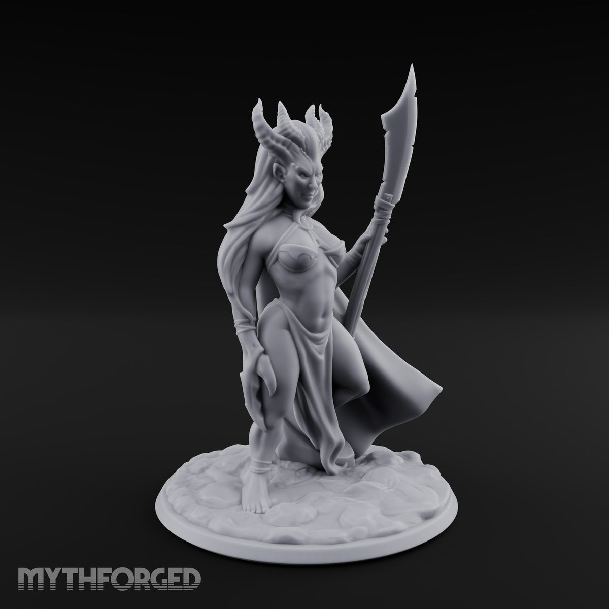 Devilish Footwork Succubus Horned Fiend Dancer with Cape A