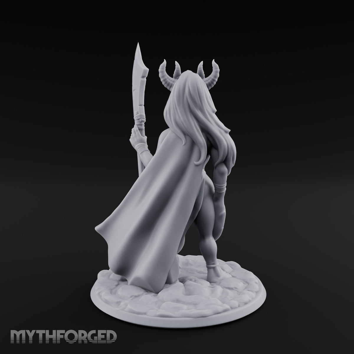 Devilish Footwork Succubus Horned Fiend Dancer with Cape A