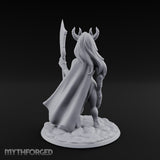 Devilish Footwork Succubus Horned Fiend Dancer with Cape A