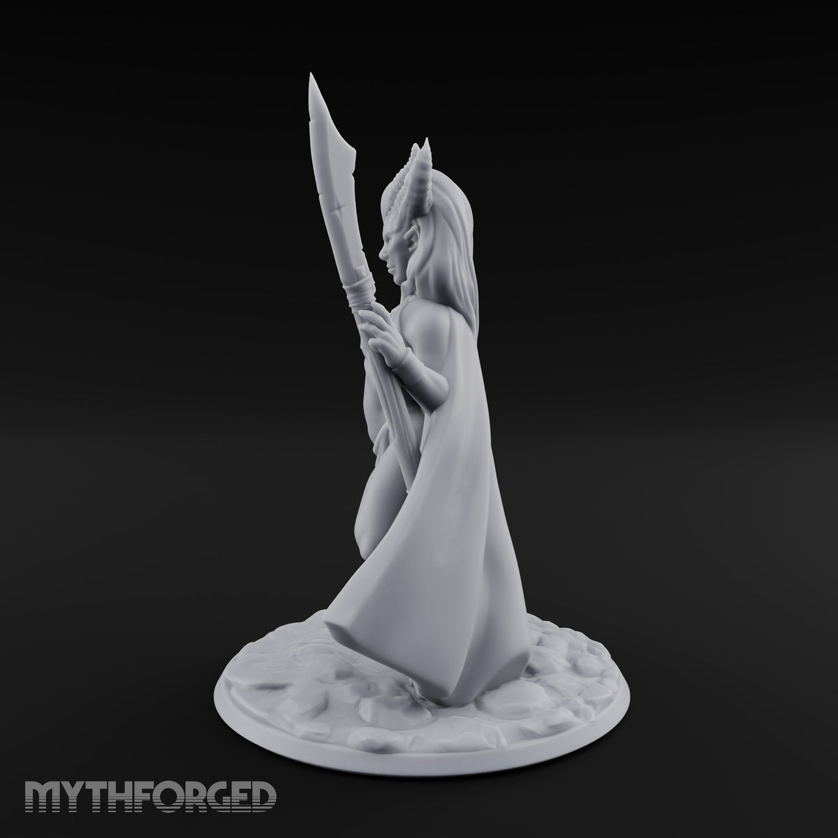 Devilish Footwork Succubus Horned Fiend Dancer with Cape A