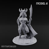 Devilish Footwork Succubi Horned Fiend Dancers with Capes — A