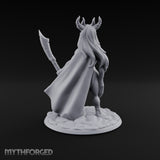 Devilish Footwork Succubus Horned Fiend Dancer with Cape C