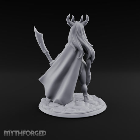Devilish Footwork Succubus Horned Fiend Dancer with Cape C
