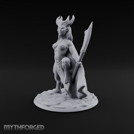Devilish Footwork Succubus Horned Fiend Dancer with Cape C