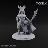 Devilish Footwork Succubus Horned Fiend Dancer with Cape C