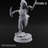 Dagger Dashing Oni Rogue A Miniature for Dungeons and Dragons, Pathfinder or other TTRPGs