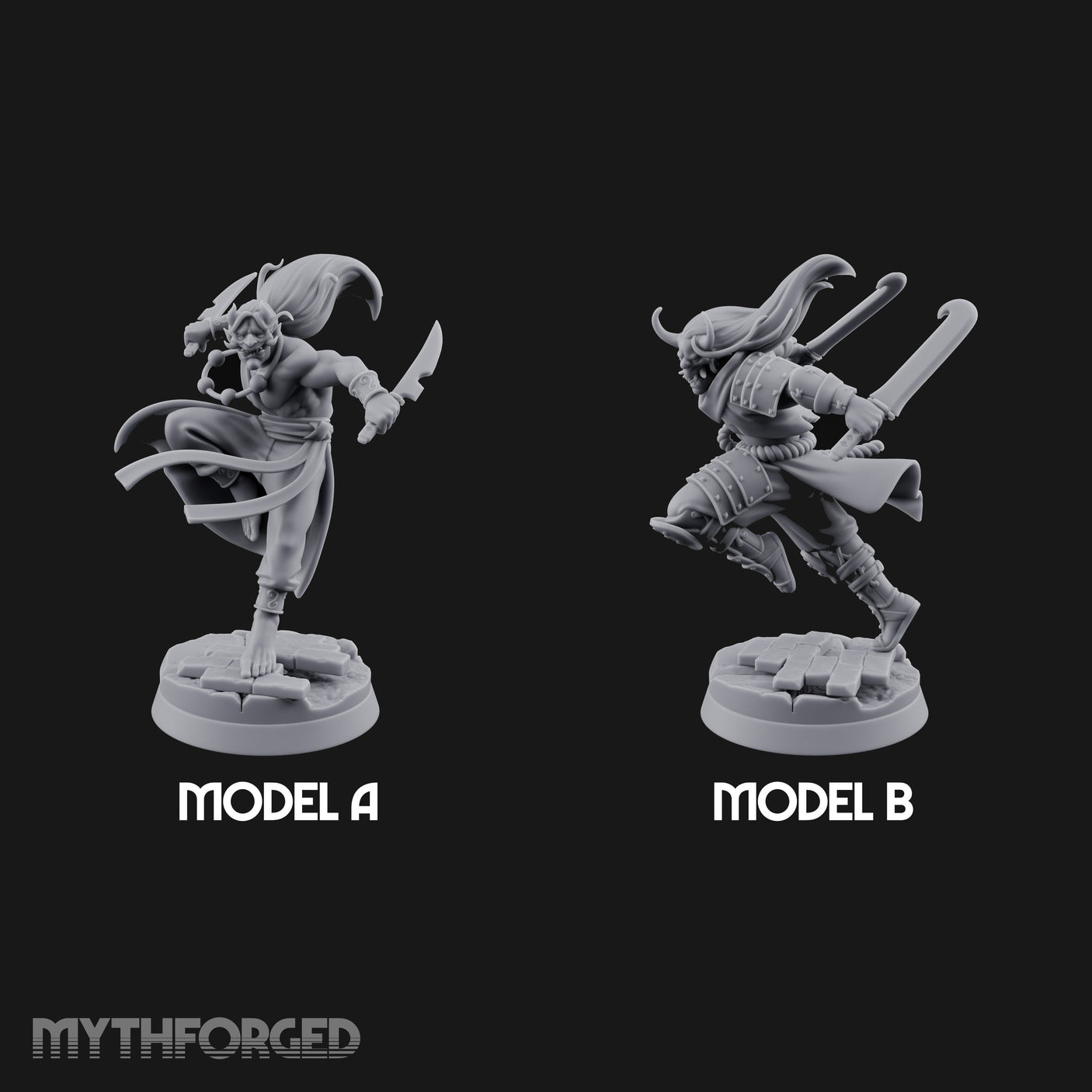 Dagger Dashing Oni Rogues — Full Set