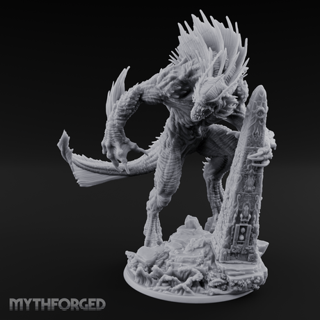 Ascending From The Depths Father Dagon Miniature for Dungeons and Dragons, Pathfinder or other TTRPGs