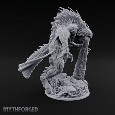 Ascending From The Depths Father Dagon Miniature for Dungeons and Dragons, Pathfinder or other TTRPGs