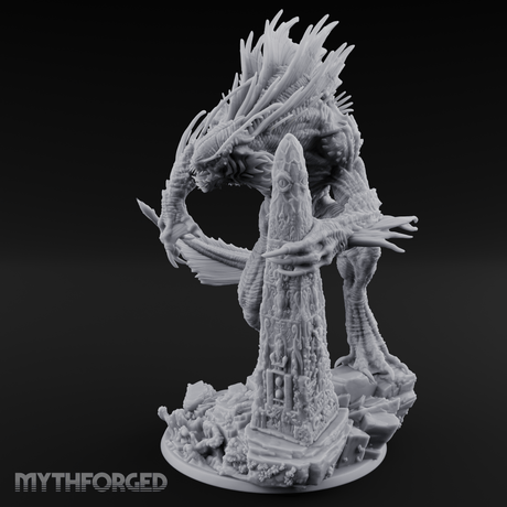 Ascending From The Depths Father Dagon Miniature for Dungeons and Dragons, Pathfinder or other TTRPGs