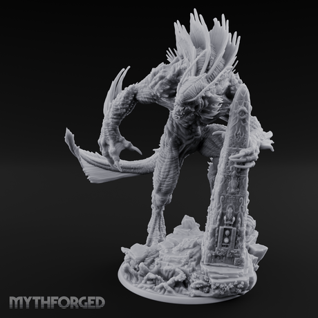 Ascending From The Depths Father Dagon Miniature for Dungeons and Dragons, Pathfinder or other TTRPGs