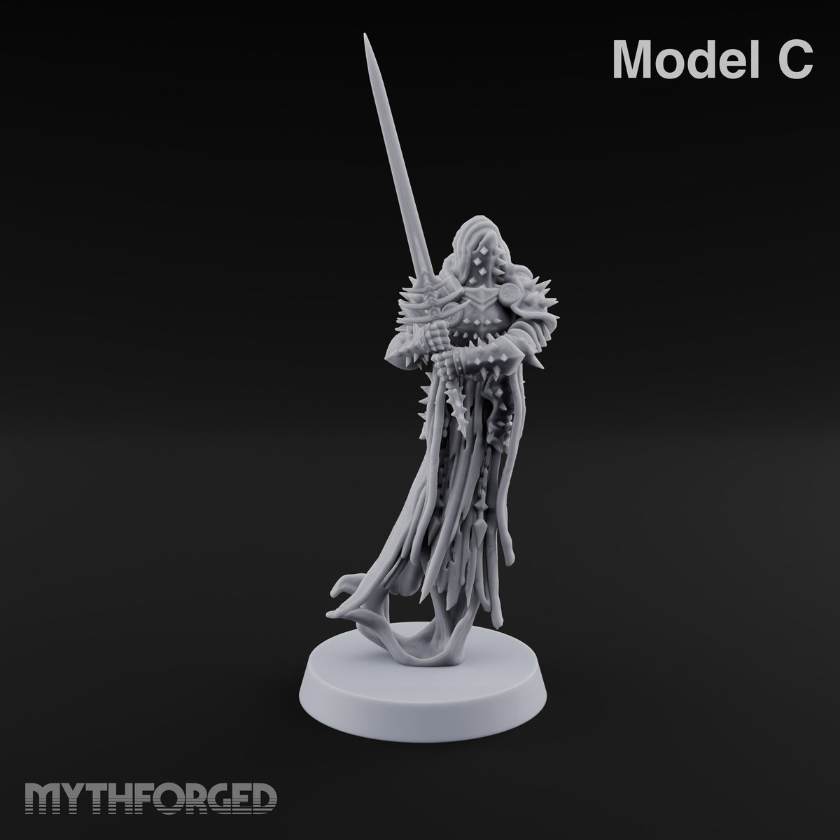 Hanging Hems Wraith Sword Warrior C