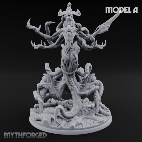 Tendrils Spreading Wide Illithid Matriarchs A Miniature for Dungeons and Dragons, Pathfinder or other TTRPGs