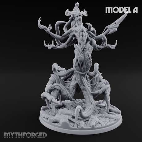 Tendrils Spreading Wide Illithid Matriarchs A Miniature for Dungeons and Dragons, Pathfinder or other TTRPGs