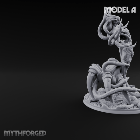 Tendrils Spreading Wide Illithid Matriarchs A Miniature for Dungeons and Dragons, Pathfinder or other TTRPGs