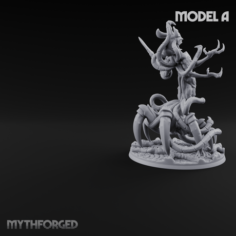 Tendrils Spreading Wide Illithid Matriarchs A Miniature for Dungeons and Dragons, Pathfinder or other TTRPGs
