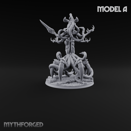 Tendrils Spreading Wide Illithid Matriarchs A Miniature for Dungeons and Dragons, Pathfinder or other TTRPGs