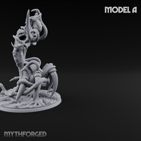 Tendrils Spreading Wide Illithid Matriarchs A Miniature for Dungeons and Dragons, Pathfinder or other TTRPGs