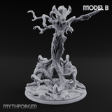 Tendrils Spreading Wide Illithid Matriarchs B Miniature for Dungeons and Dragons, Pathfinder or other TTRPGs