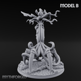 Tendrils Spreading Wide Illithid Matriarchs B Miniature for Dungeons and Dragons, Pathfinder or other TTRPGs