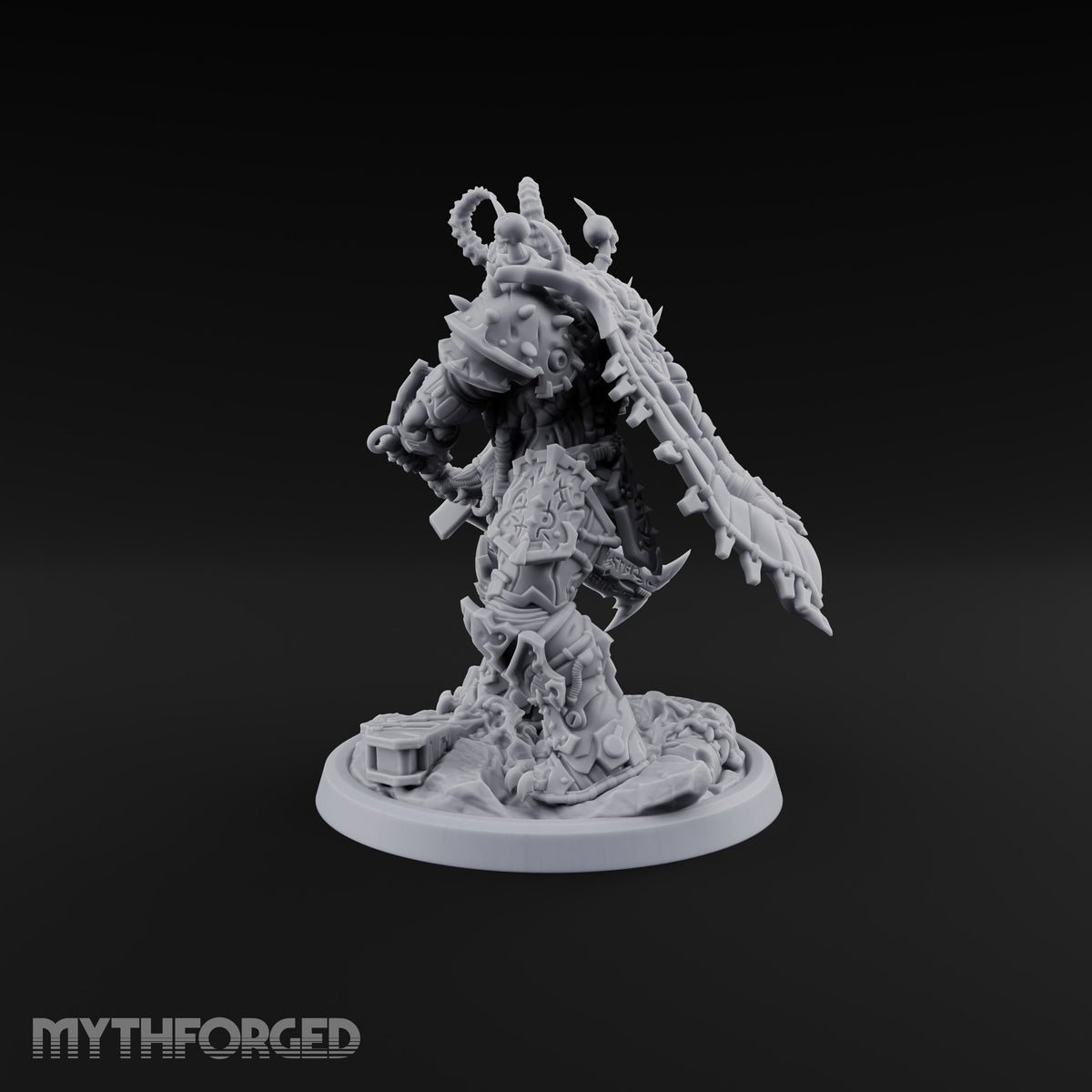 Dark Matter of Fact Human Spiked Armoured Warrior A