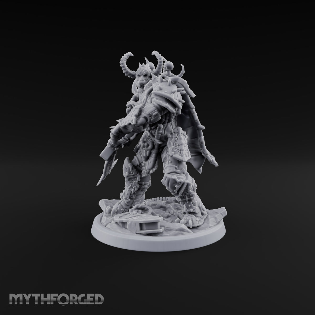 Dark Matter of Fact Human Spiked Armoured Warrior A
