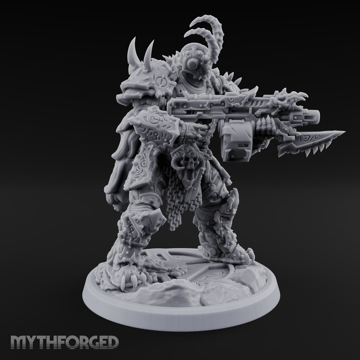 Dark Matter of Fact Human Spiked Armoured Warrior C — Standard