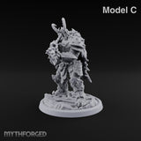Dark Matter of Fact Human Spiked Armoured Warriors — C · VFX