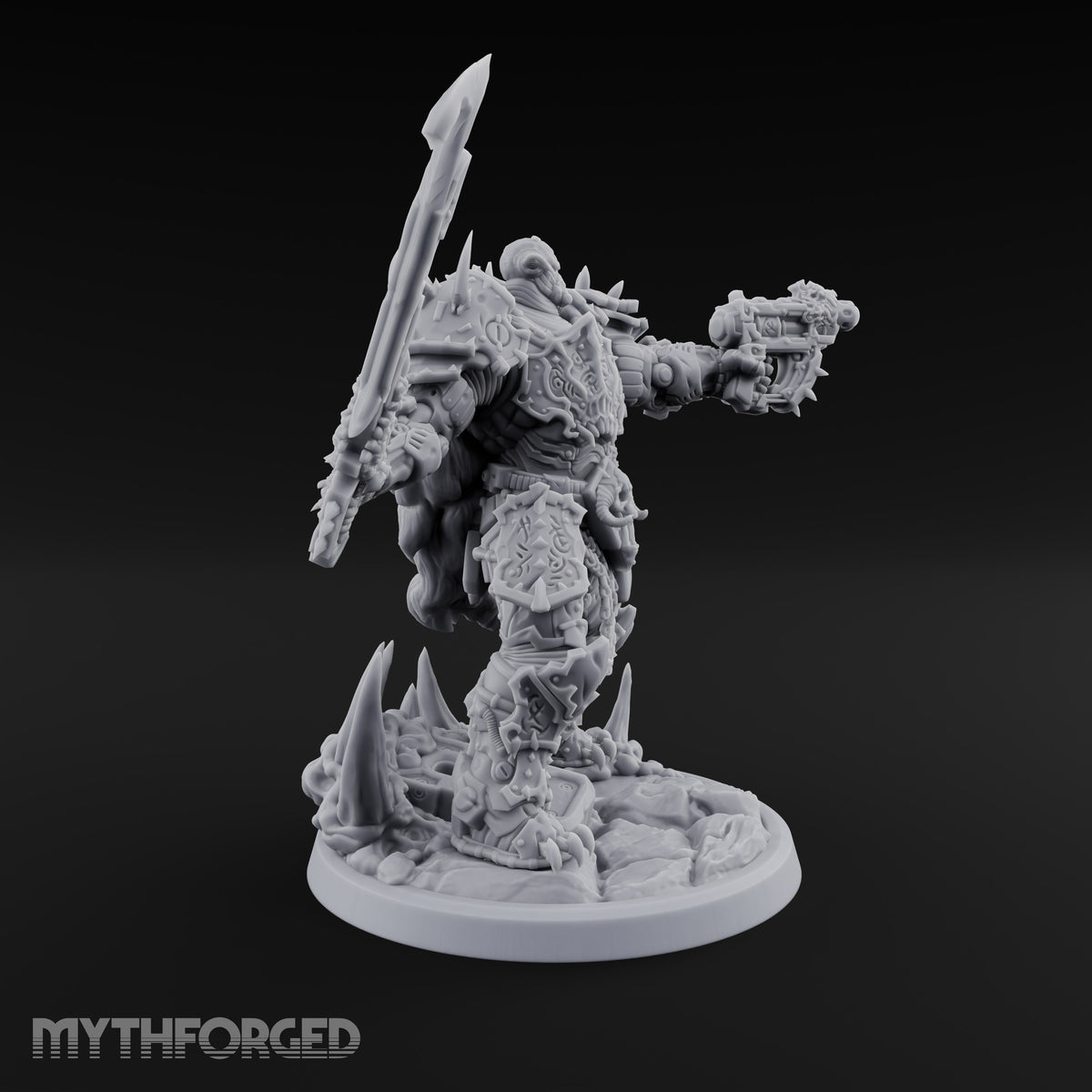 Dark Matter of Fact Human Spiked Armoured Warriors — D · Standard
