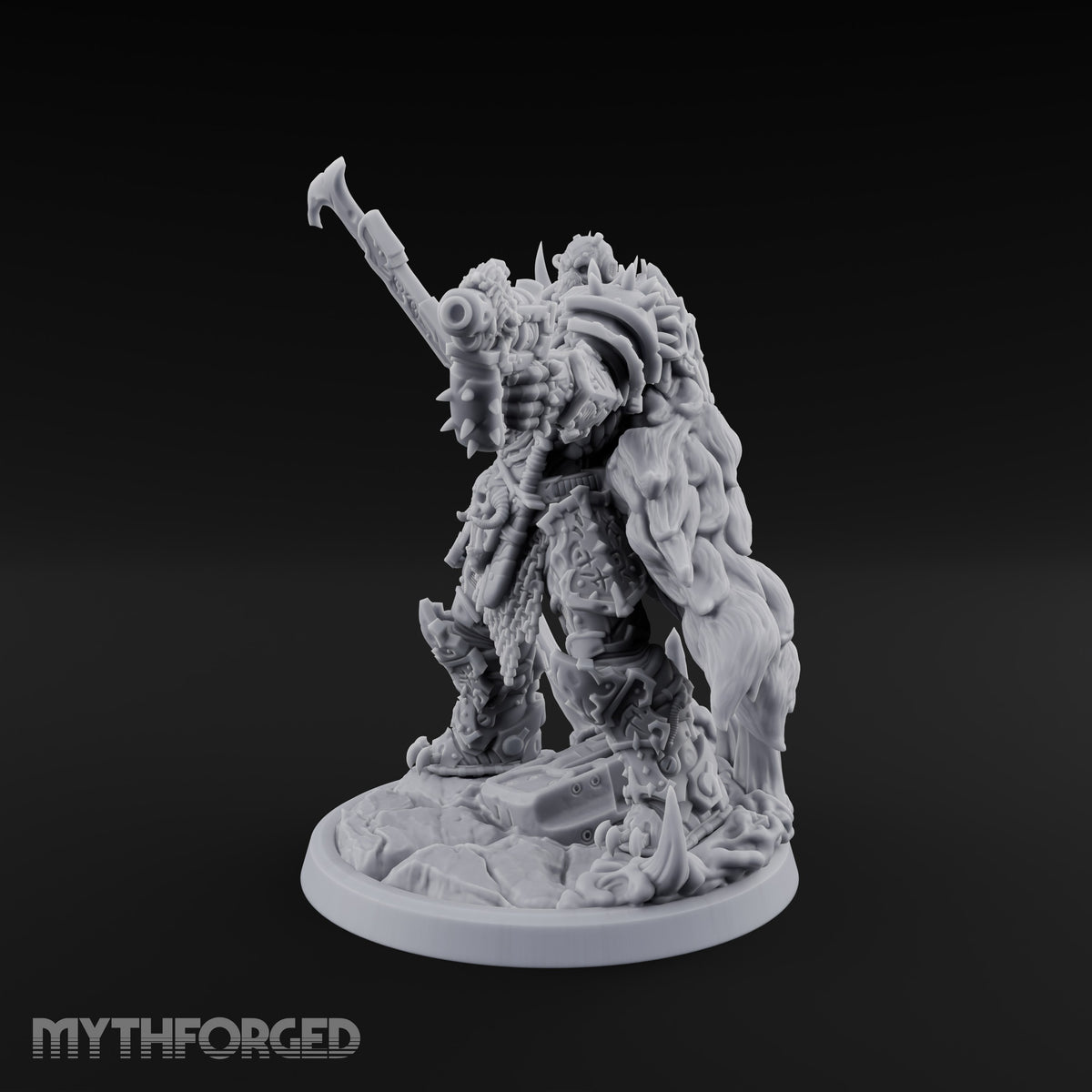Dark Matter of Fact Human Spiked Armoured Warrior D — Standard