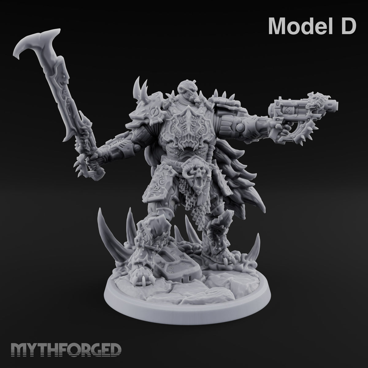 Dark Matter of Fact Human Spiked Armoured Warrior D — Standard