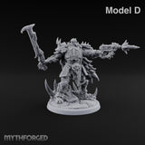 Dark Matter of Fact Human Spiked Armoured Warrior D — VFX