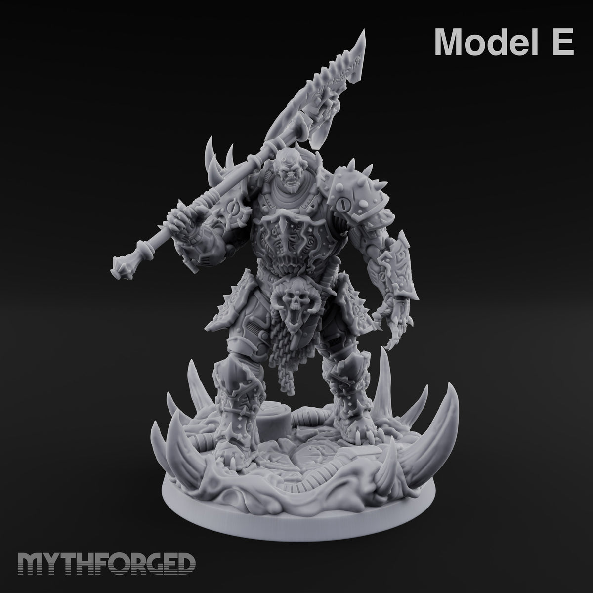 Dark Matter of Fact Human Spiked Armoured Warriors — E · Standard