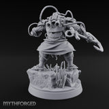 Hoses Looping Overhead Human Deep Sea Diver Warrior