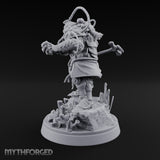 Hoses Looping Overhead Human Deep Sea Diver Warrior